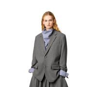 Ami Paris - Veste Ample 2 Boutons - - Jackets - Donna - Grigio - S