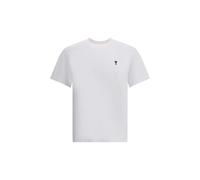 Ami Paris White Cotton T-Shirt - M