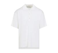 Ami Paris - Wool Silk Polo - - Tops - Uomo - Bianco - L