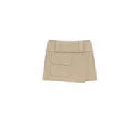 Ami Paris - Wrap Mini Skirt - - Skirts - Donna - Beige - M