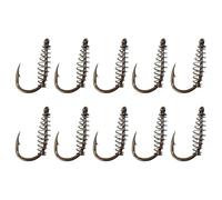 ami pesca Attrezzatura da pesca artificiale con esca a molla da 20 pezzi | Ami da pesca for accessori for attrezzatura in acciaio ad alto tenore di carbonio