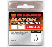 Ami Trabucco Match Specialist Barbless Pesca Carpa Feeder Con Occhiello|senza Ardiglione 15 Pezzi (14)