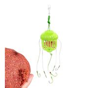 Ami trappola con gabbia | Ami multidirezionali fluorescenti con gabbia per esche - Kit porta esche impermeabile attrezzatura da pesca per dilettanti esperti principianti