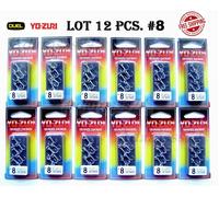 Ami Tripli LOT 12 pcs pack #8 YO ZURI DUEL Giappone Acqua Salata Outbarb +