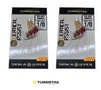 AMI TUBERTINI ASSIST HOOK SIZE 1/0 SERIE SK A01 X VERTICAL JIG SLOW PITCH 8 PZ