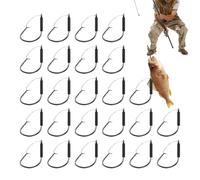 Ami Wacky Worm | Amo da Pesca Speciale,25 Pezzi Attrezzature da Pesca in Acciaio al Carbonio per Pescatori in Acqua e Salata Fiume Stagno Lago Mare