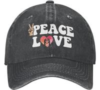 Amiamo I Corpi di Pace Uomini Donna Cappelli da papà Casual Cappellini da Baseball Leggera Cappello da Sole per Campeggio Che Corre Sport