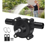 Amiarc Pompa di perforazione per acqua, trapano elettrico, pompa dell'acqua, pompa manuale, pompa di trasferimento di perforazione portatile, piccola pompa dell'acqua per rimuovere acqua, olio,