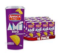 AMICA Chips - Ami' Salsa BBQ, 16 Confezioni da 100g