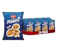 AMICA Chips | Arachidi Tostate e Salate, Snack Salato Classico, Ideale per Aperitivo, Con Olio di Semi di Girasole, 24 Pezzi x 250 gr