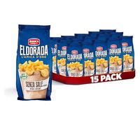 AMICA Chips - Eldorada Patatine Senza Sale, 15 Confezioni da 100g