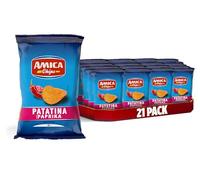 AMICA Chips - La Patatina Gusto Paprika, 21 Confezioni da 50g