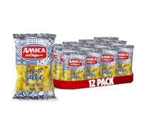AMICA Chips - Patatine Classiche Sapore di Sale, 12 Confezioni da 175g