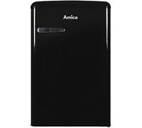Amica KS15614S Freestanding 106L A++ Black combi-fridge - Combi-Fridges (Freestanding, Black, Right, Rotary, 106 L, ST)