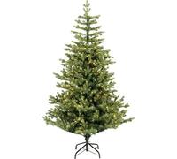 Albero Natale addobbato GENEVA Verde (PVC e PE - H180 D116 cm) 360 luci - LED 9670065