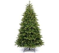 Amicasa Albero di Natale Alto 180 cm ø119 cm con 1334 Rami in Polietilene e PVC colore Verde Monviso - ANMOV180