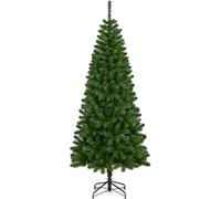 Albero Di Natale Alpino Slim 180cm Diametro 79cm 500 Rami