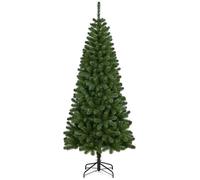 Amicasa Albero Natale ALPINO SLIM Verde (PVC - H180 D76 cm)