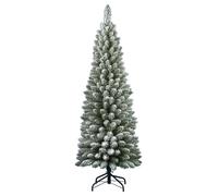 Amicasa Albero Natale FALCADE Verde innevato (PVC - H180 D55 cm)