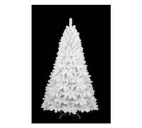 Amicasa Albero Natale SAPPADA Bianco (PVC e PE - H210 D114 cm)