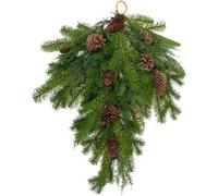 Amicasa Dietroporta con Pigne – 70 cm – Verde – 071722