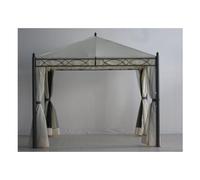 Amicasa Gazebo acciaio OREGON Beige (3x3mt)