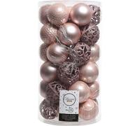 Amicasa Pallina albero 37pz D. 6cm Clindro Sfera Mix Blush pink 9020808