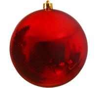 Pallina per albero di Natale, in PVC, 15 cm, 1 pezzo, in plastica infrangibile