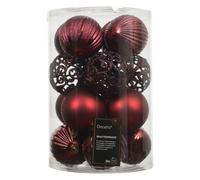 Amicasa Set palline albero Natale (16pz-8cm) 9028344