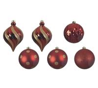 Amicasa Set palline albero Natale (6pz-1,5cm) 9022565