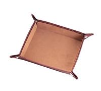 Amichevole Cuoio DELL'UNITÀ di elaborazione Catchall Vassoio Deposito Gioielli Piatto Chiave E Portamonete Accessori Organ