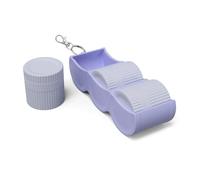 Amichevoli riutilizzabili vasetti cosmetici in silicone con design anti-perdite bottiglie da viaggio per lozione shampoo crema organizzazione bottiglie da viaggio in silicone set con diverse