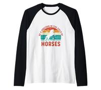 Amici animali divertenti e magici Maglia con Maniche Raglan