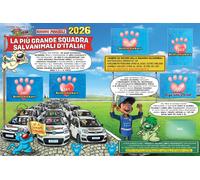 AMICI CUCCIOLOTTI 2026 OFFICIAL STICKERS PIZZARDI SALVIAMO GLI ANIMALI
