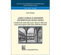 «Amici curiae» e giudizio incidentale sulle leggi. Contributo allo studio della recente «apertura» della Corte, anche nella prospettiva della tutela multilivello dei diritti
