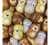 Amici del Bosco Cioccolatini al latte ripieni gianduia La Suissa Kg 1 - Praline al latte ripiene di morbida crema gianduia - Senza Glutine