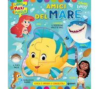 Amici del mare. Baby libro maxi puzzle. Ediz. a colori