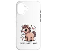 Amici E Cavalli Equals Magic Pony Love Custodia per iPhone 16