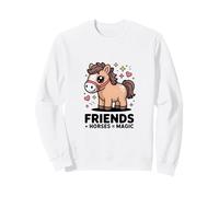 Amici E Cavalli Equals Magic Pony Love Felpa