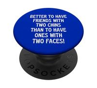 Amici meglio averli con due menti che due facce PopSockets PopGrip Adesivo