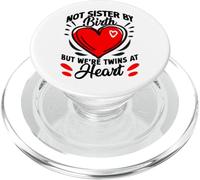 Amici non sorella per nascita ma siamo gemelli a cuore Besties PopSockets PopGrip per MagSafe