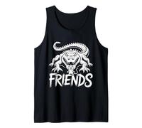 Amici per la Vita - Alligatore e Topo Amicizia Canotta