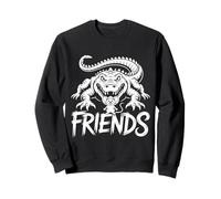 Amici per la Vita - Alligatore e Topo Amicizia Felpa