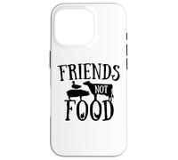 Amici Vegani Non Cibo Idea Regalo Veganismo Cibo Verde Custodia per iPhone 16 Pro