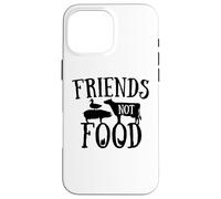 Amici Vegani Non Cibo Idea Regalo Veganismo Cibo Verde Custodia per iPhone 16 Pro Max