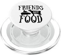 Amici Vegani Non Cibo Idea Regalo Veganismo Cibo Verde PopSockets PopGrip per MagSafe