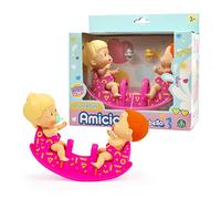 Amicicci nuovo set dondolo con 2 personaggi inclusi nella confezione