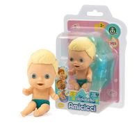 Amicicci Pipì, Bamboline Piccole Interattive con Funzione Pipi' e Pannolino Removibile, Giochi Bambini 3 Anni, Espressioni Buffe e Simpatiche, 5 Modelli Collezionabili, Ciccinoah