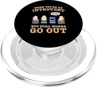 Amicizia Clumsy Kawaii Fantasma Amico-Gruppo Smemorato Bestie PopSockets PopGrip per MagSafe