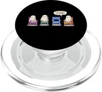 Amicizia Clumsy Kawaii Fantasma Amico-Gruppo Smemorato Bestie PopSockets PopGrip per MagSafe